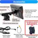 Portable Car Stereo Wireless Apple CarPlay Android Auto, 7 Inch Touchscreen Car Radio Multimedia Player Support Bluetooth Hand Free Calling Online GPS FM Audio Mirror Link