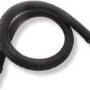 JED Pool Tools 60-345-06 Deluxe Filter Connecting Hose for Swimming Pool, 1-1/2-Inch by 6-Feet, Black