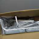 Drive Medical Tub Transfer Bench for Bathtub - Safer, Independent Bathing Aid - Height Adjustable Bench - Sturdy Aluminum Construction - Comfortable Backrest Support - 350 Lb Capacity