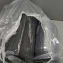 Patio Chair Cushions, 19" x 19" x 3" Outdoor Chair Cushions Set of 4, Waterproof Outdoor Cushions for Patio Furniture, Outdoors Seat Cushions Set of 4 with Handle and Ties, Navy Blue