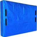 SGPAC Heavy Duty Mattress Bags for Moving and Storage,Extra Thick Full Mattress Storage bag,Mattress Cover for Moving with Reinforced Handles and Zipper Closure to Prevent Rips,Made of New Material, 77"L x 57"W x 18"H