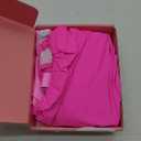Aqua Eve Plus Size One Piece Swimsuit - Women's Tummy Control Bathing Suit Retro Full Coverage Swimwear 2025 (Hot Pink, 18W)