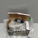 510 
WATERGLIDE Outdoor Christmas Net Lights, 12FT x 5FT 360 LED Fairy String Light with 8 Lighting Modes, Connectable Light for Garden Tree Bushes, Holiday Wedding Party Decorations, Warm White