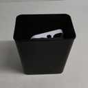 Yatmung 2 Pack - Skinny Trash Bin Sensor Motion 2.5 Gallon Touchless Bathroom Trash Can - Smart Trash Can with Lid - Electric, Narrow, Plastic, Auto Open - Small Slim Automatic Garbage Can (Black)