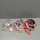 Happy 13 Birthday Party Decorations Black and Pink and Rose Gold Sparkly