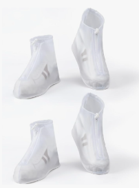 Waterproof Shoe Covers 2 pairs Rain Shoe Covers for Men Women and Children for Outdoor Activities