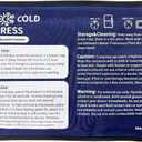 Gel Soft Flexible Ice Pack for Injuries - 1 Pack (Medium 7.5" x 11.5") Reusable Hot & Cold Compress for Pain Relief, Freezer Cold Pack for Hip, Shoulder, Knee - Cooling Gel Pad for Swelling, Bruises