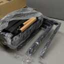 Under Sink Organizer, 2 Packs 2 Tier Under Sink Organizers and Storage, Slide out Pull out Cabinet Organizer Shelf, Metal Sliding Drawer for Kitchen Bathroom Pantry Cabinet Closet Organization Rack (Black)