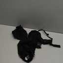 Lilosy Sexy Sheer Floral Lace Pajamas Lingerie Set High Waist Sleepwear Bra and Panty 2 Piece Nightwear (Small, Black)