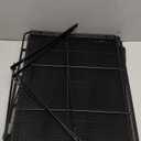 2 Pack Laundry Room Shelves Organization and Storage,Wall Mounted Clothes Drying Rack with Wire Mesh Basket Over Washer and Dryer, (Black, 2 Pack)