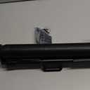 Retractable Baby Gates for Doorways 55 Inch Wide Retractable Dog Gates for The House Outdoor Dog Barriers for Home Indoor Pet Barrier Mesh Baby Gate for Fireplace Pet Safety Gate for Front Door (33" X 55", Black)