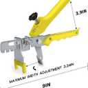 DGSL Leveling System with Plier - 600-Piece Spacers Clips and 200-Piece Reusable Wedges - Tools Set for Tile and Stone Installation 1/8 Inch