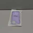 Hython Case for iPhone 12 Case & iPhone 12 Pro Case with Ring Stand, 360 Rotatable Ring Holder Magnetic Kickstand, Shockproof Rubber Protective Phone Case Cover Inner Microfiber Lining, Light Purple