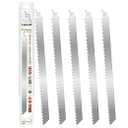 5PCS 12-Inch Stainless Steel Food-Grade Reciprocating Saw Blades