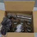 nicebottles Hot Sauce Bottles, 5 Oz - 48 Pack