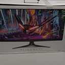 Dell Alienware AW3423DWF Curved QD-OLED Gaming Monitor - 34-inch Quantum Dot OLED 0.1Ms 165Hz 21:9 Curved Display, 99.3% DCI-P3 Color Gamut, VESA DisplayHDR True Black 400, AMD FreeSync Premium Pro - Black