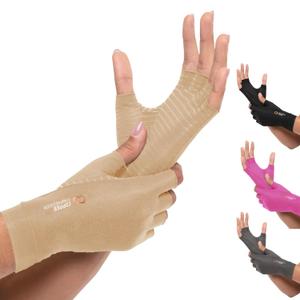 Copper Fit Mobilizer Compression Gloves for Hands, Arthritis, Joint Swelling, Tendonitis, Sports, Men and Women, Size XS
