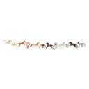 Meri Meri Horse Party Banner (Pack of 1). 13' Party Garland Including Excess Cord
