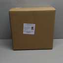 Homie Soft Close, Slim Trash Can 3.2 Gallon with Anti - Bag Slip Liner and Lid, Use as Mini Garbage Basket, Slim Dust Bin, or Decor in Bathroom, Restroom, Kitchen, or Bedroom (Shiny White)