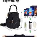 OFY Dog Treat Pouch with Training Clicker, Detachable Strap,Large Capacity Fit for 40oz Stanley Cup,Easy-to-Clean PEVA Material,Multiple Pockets