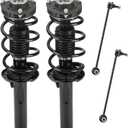 Front Spring Strut & Sway Bar Links for Volkswagen Beetle, Eos, Golf, Jetta, Passat, Rabbit, CC, for Audi A3/A3 Quattro 2006-2013, Struts Shock Absorber Assembly Replace for 172311, K80478
