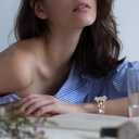 2 x Surace Bling Apple Watch Case with Screen Protector Compatible with Apple Watch Series 11 Series 10 42mm, Crystal Diamond Overall Protective Case Face Cover Bumper 42mm, Clear