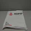 ASPO Men's Packable Lightweight Puffer Winter Jackets Detachable Hood Waterproof Warm Insulated Down Coats Hiking Snow Travel Black XXL