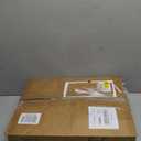 Folding Walker with 2 Skis and 5" Wheels, Lightweight Walkers for Seniors and Adults, Supports Up to 350 Pounds, Adjustable Height, Compact Standard Walker, Blue