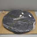 AKOZLIN Portable Pop Up Shower Tent Instant Privacy Dressing Changing Tent Outdoor Shower Room Camp Toilet Tent (Black)