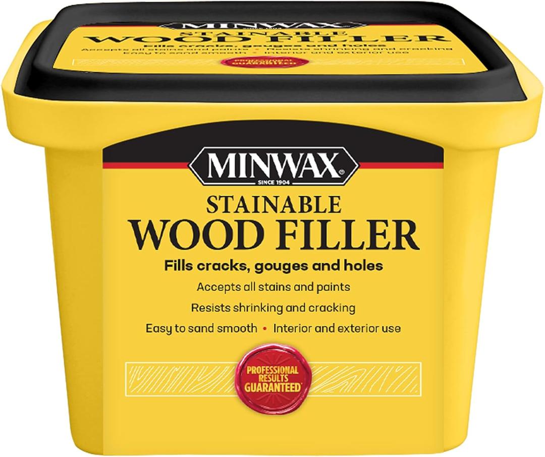 Minwax Stainable Wood Filler, 16 oz