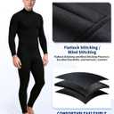 Wetsuits for Men, 3/2mm Mens Wetsuit,Chest Zip for Surfing Swimming Diving-Japanese Style Design S