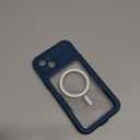 Phone Case Compatible with iPhone 15 Plus, Magnetic Waterproof DropProof DirtProof Snowproof Anti-Scratch Heavy Duty Full Body Protect Built in Screen Protector Rugged 6.7 inch (Cyan-sky blue)