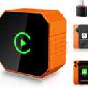 Wireless CarPlay Adapter 2026 Upgraded 2-in-1, Plug & Play for Apple iPhone iOS 10+ & Android 11+, Compact Mini USB/Type-C Port, Fast Auto-Reconnect & Stable No-Latency Connection