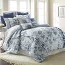 Modern Threads Farmhouse 8-Piece Floral Comforter Set Queen