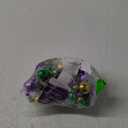 Beistle 2 Piece 38" Plastic Jumbo Mardi Gras Beads, Parade Necklaces, New Orleans Theme Party Favors