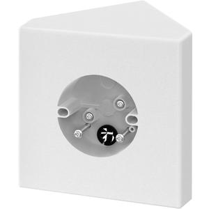 Fan Mounting Box, Ceiling Fan Mounting Bracket, Ceiling Fan Mounting Box, Ceiling Fan Mounting Kit, Fan Mounting Bracket, Fits cathedral Ceiling Angles of 80 or Up, White,1-Pack