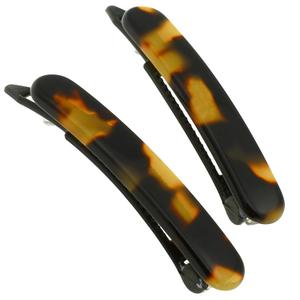 Camila Paris CP2240/2 French Hair Barrettes Clips for Women, Handmade, Girls Side Slide-in Barrette Clip, Hair Accessories for Women. Strong Hold No Slip Grip Fashion Durable Styling, Made in France