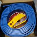 Flexible Race Track Toys for Kids 15 Ft with 4 Cars & Suction Cups, Portable Double Lane Racetrack Compatible with Hot Wheels & 1/64 Diecast Cars, Fun Car Ramp Track Set for Ages 3+(Blue & Red)