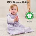 Yoofoss Baby Sleep Sack 24-36 Months Wearable Blanket for Babies 100% Organic Cotton 2-Way Zipper TOG 0.5 Toddler Sleeping Sack 3 Pack, Sleep Sacks