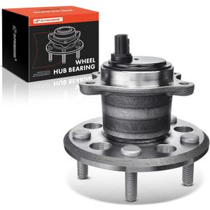 A-Premium Rear Left Wheel Bearing and Hub Assembly with ABS & 5-Lug Compatible with Toyota Camry 2012-2017, Avalon 2013-2018 & Lexus ES350 2016-2019