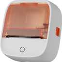 B21 Bluetooth Label Maker, Inkless Label Maker for Home, Kitchen, School and Office Organizations, White, 90 * 98 * 48.3mm