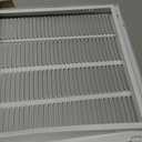 Howeall 16"W x 25"H [Duct Opening Size] Steel Return Air Filter Grille - Removable Face/Door for 1 inch Filters -HVAC Vent Cover Grill - White [Outer Dimensions: 18 5/8"W X 27 5/8"H]
