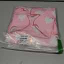 NUFIWI Women Christmas Pajamas Pjs Set Cute Santa Colorful Pj Long Sleeve Shirt Lounge Shorts 2 Piece Holiday Sleepwear (Pink, M)