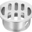 uxcell Floor Drain Cover, Stainless Steel Anti Blocking Drain Cover for Outdoor Bathroom Kitchen, Fit for 50mm/1.97" Aperture