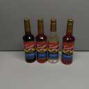 Torani Flavored Drink Syrup Soda Shop Variety Pack, Raspberry, Peach, Vanilla & Strawberry, 25.4 fl oz, BB: 12/30/2024 (Set of 4)