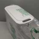 Cesun Automatic Motion Sensor Bathroom Garbage Can with Lid, 2.6 Gallon Touchless Garbage Bin, Smart Plastic Slim Garbage Can Small White Wastebasket for Toilet, Office, rv, Bedroom, Living Room