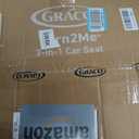 Graco Turn2Me 3-in-1 Rotating Convertible Car Seat, Cambridge, Rear-Facing Rotation Only, Forward-Facing Mode, Highback Booster Up to 100 lbs, Adjustable Headrest & Harness, Steel Reinforced Frame Exp: 03/21/2026