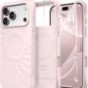 for iPhone 17 Pro Case, Compatible with MagSafe, Screen Protector +[Integrated Silicone Camera Control Button], Shockproof Protective Magnetic Case for iPhone 17 Pro 6.3", Lovely Pink