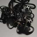 Perfect Curve Cap Rack System 36  Baseball Cap Organizer (12 clips hold up to 36 caps,Black)