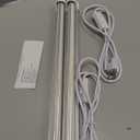 LED Shop Lights, LED Tube Light 25W 6000K, Garage Lighting, Super Bright, Under Cabinet Lighting, Linkable with Plug Shop Lights for Garage Workbench Workshop Basement (2 Pack)